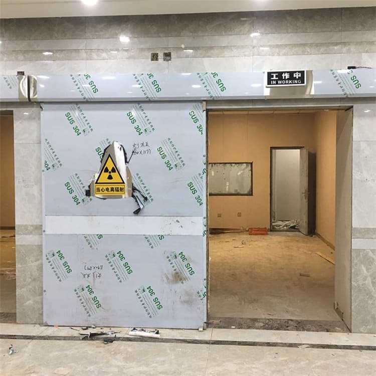 河北双扇电动防护铅门